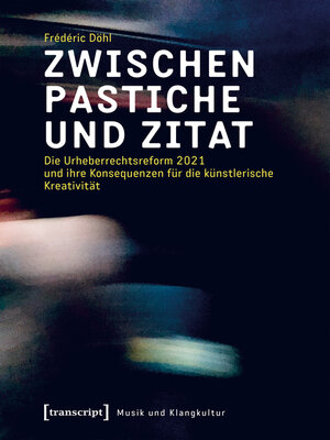 cover image of Zwischen Pastiche und Zitat